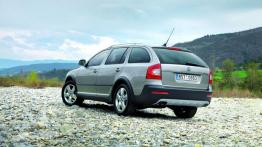 Skoda Octavia II Scout Facelifting - widok z tyłu