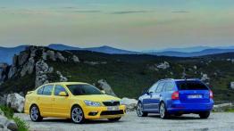 Skoda Octavia II RS Kombi Facelifting - widok z tyłu