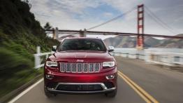 Jeep Grand Cherokee IV Facelifting - widok z przodu