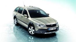Skoda Octavia II Scout Facelifting - widok z góry
