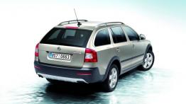 Skoda Octavia II Scout Facelifting - widok z góry