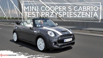 MINI Cooper S Cabrio 2.0 192 KM (AT) - przyspieszenie 0-100 km/h