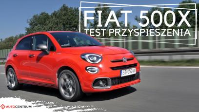 Fiat 500X 1.3 FireFly 150 KM (AT) - przyspieszenie 0-100 km/h