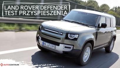 Land Rover Defender 2.0 SD4 240 KM (AT) - przyspieszenie 0-100 km/h