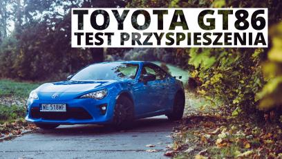 Toyota GT86 2.0 200 KM (MT) - przyspieszenie 0-100 km/h