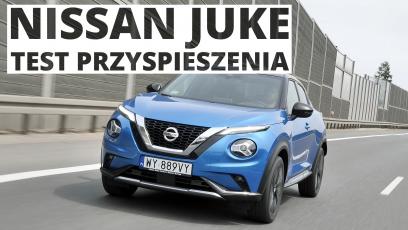 Nissan Juke 1.0 DIG-T 117 KM (AT) - przyspieszenie 0-100 km/h