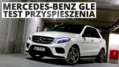 Mercedes-Benz GLE 500e 3.0 Hybrid 449 KM (AT) - przyspieszenie 0-100 km/h