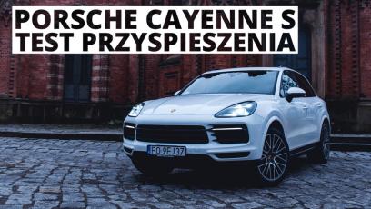 Porsche Cayenne S 2.9 V6 440 KM (AT) - przyspieszenie 0-100 km/h