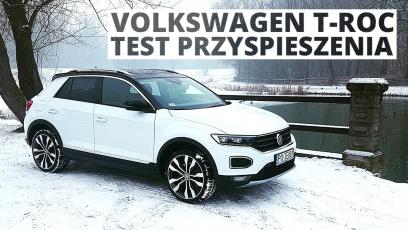Volkswagen T-Roc 2.0 TSI 190 KM (AT) - przyspieszenie 0-100 km/h