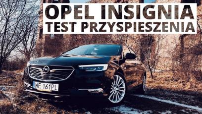 Opel Insignia 1.5 Ecotec Turbo 165 KM (MT) - przyspieszenie 0-100 km/h