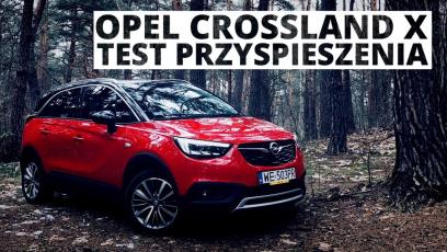Opel Crossland X 1.2 Ecotec Turbo 110 KM (MT) - przyspieszenie 0-100 km/h