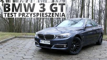BMW 330d GT 3.0 258 KM (AT) - przyspieszenie 0-100 km/h