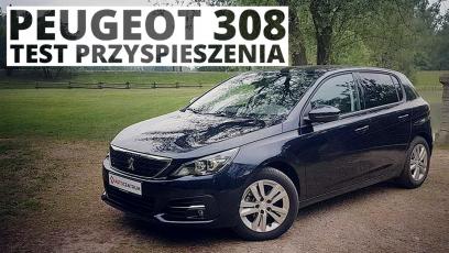 Peugeot 308 1.2 PureTech 110 KM (MT) - przyspieszenie 0-100 km/h