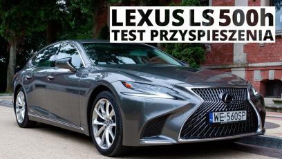 Lexus LS 500h 3.5 V6 Hybrid 359 KM (AT) - przyspieszenie 0-100 km/h