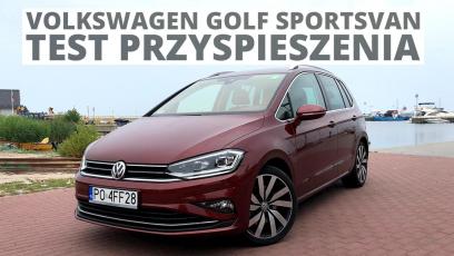 Volkswagen Golf Sportsvan 1.5 TSI 150 KM (AT) - przyspieszenie 0-100 km/h