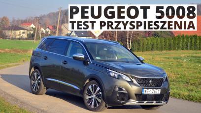 Peugeot 5008 2.0 BlueHDi 180 KM (AT) - przyspieszenie 0-100 km/h