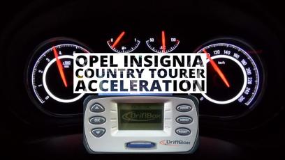 Opel Insignia Country Tourer 2.0 163 KM - acceleration 0-100 km/h