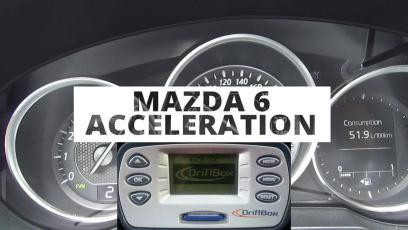 Mazda 6 Kombi 2.0 165 KM - acceleration 0-100 km/h
