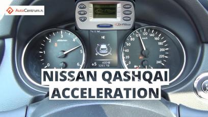 Nissan Qashqai 4x4 1.6 dCi 130 KM - acceleration 0-100 km/h
