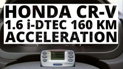 Honda CR-V 1.6 i-DTEC 160 KM (AT) - przyspieszenie 0-100 km/h