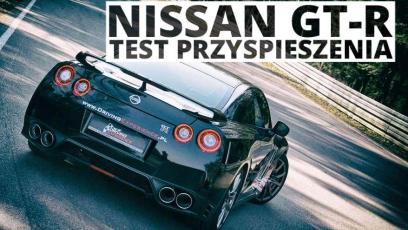 Nissan GT-R 3.8 550 KM (AT) - przyspieszenie 0-100 km/h 