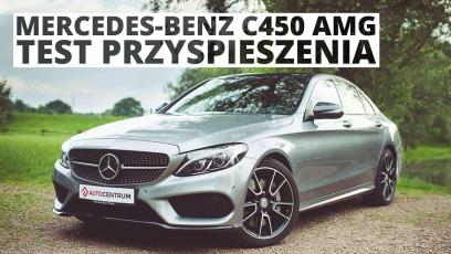 Mercedes-Benz Klasa C 450 AMG 3.0 V6 367 KM (AT) - przyspieszenie 0-100 km/h