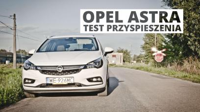 Opel Astra Sports Tourer 1.6 CDTI 160 KM (MT) - przyspieszenie 0-100 km/h