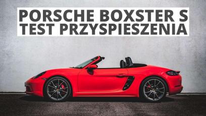 Porsche Boxster S 2.6 350 KM (AT) - przyspieszenie 0-100 km/h