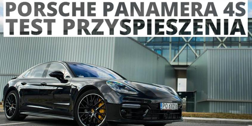 Porsche Panamera 4S 4.0 Diesel  422 KM (AT) - przyspieszenie 0-100 km/h