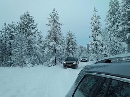 #Laponia #4x4 #Skoda