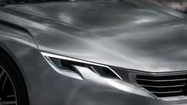 Peugeot Exalt Concept (2014) - wersja europejska - prawy przedni reflektor - włączony