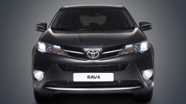 Toyota RAV4 IV - wersja europejska - przód - reflektory włączone