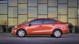 Kia Rio III Sedan Facelifting (2016) - wersja amerykańska - lewy bok
