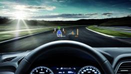 Hyundai Genesis II (2014) - wersja europejska - wyświetlacz head-up display (HUD)