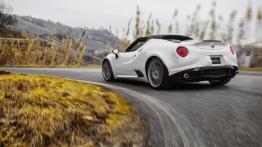 Alfa Romeo 4C Spider (2016) - wersja amerykańska - widok z tyłu