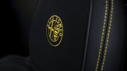Alfa Romeo 4C Spider (2016) - wersja amerykańska - zagłówek na fotelu kierowcy, widok z przodu