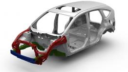 Honda CR-V IV - wersja amerykańska - schemat konstrukcyjny auta