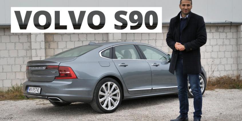 Volvo S90 T8 - elektryzująco podnosi poziom luksusu