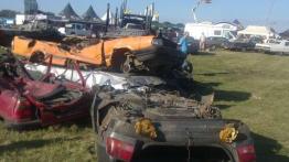 Gorące show na ... lotnisku