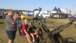 Gorące show na ... lotnisku