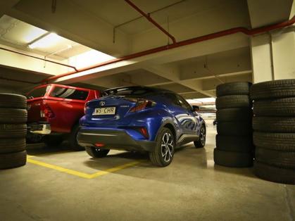 #toyota #chr #opony #lato #michelin