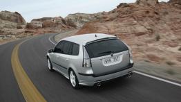 Saab 9-3 SportKombi - widok z tyłu