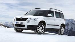 Skoda Yeti 4x4 - widok z przodu