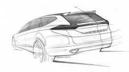 Ford Mondeo V Kombi - szkic auta