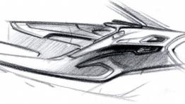 Ford Mondeo V Kombi - szkic wnętrza