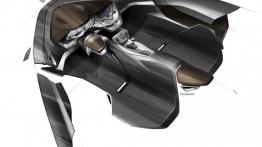 Ford Mondeo V Kombi - szkic wnętrza