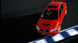 Mitsubishi Lancer EVO VII - widok z góry