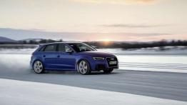 Audi RS3 Sportback w zimowej scenerii