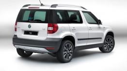 Skoda Yeti Sochi - widok z tyłu