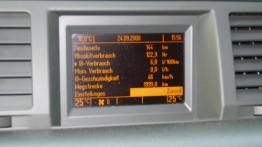 Opel Vectra C Sedan - galeria społeczności - komputer pokładowy